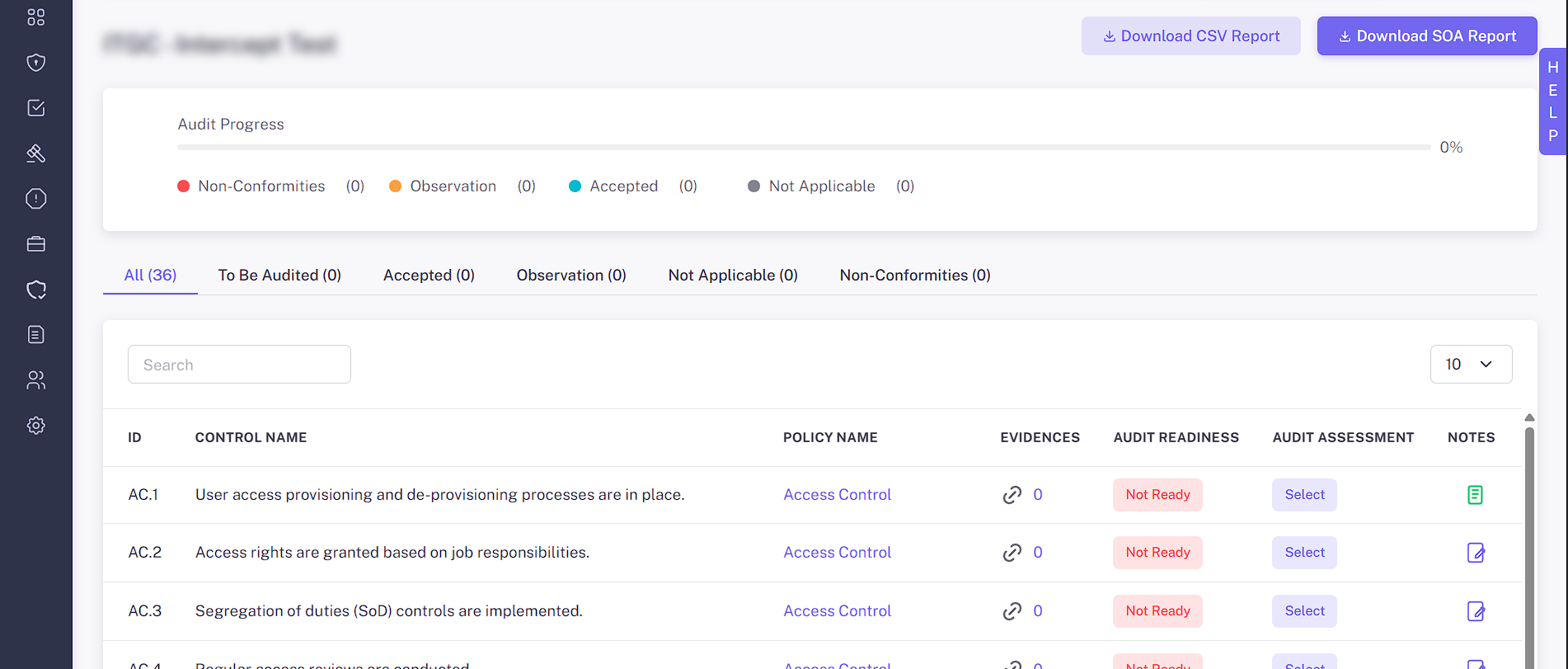 Centralized Audit Planning & Scheduling