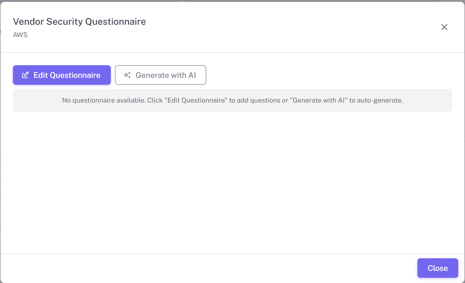 AI-Powered Questionnaire Responses